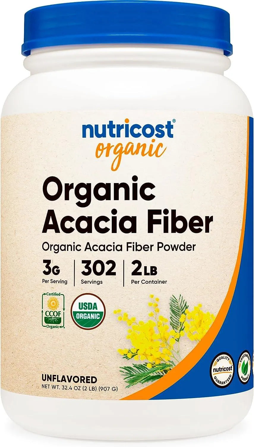 NUTRICOST - Nutricost Organic Acacia Fiber Powder 907Gr. - The Red Vitamin MX - Suplementos Alimenticios - {{ shop.shopifyCountryName }}