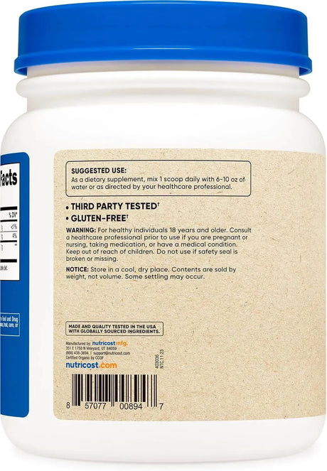 NUTRICOST - Nutricost Organic Alfalfa Powder 454Gr. - The Red Vitamin MX - Suplementos Alimenticios - {{ shop.shopifyCountryName }}