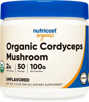 NUTRICOST - Nutricost Organic Cordyceps Powder 100Gr. - The Red Vitamin MX - Suplementos Alimenticios - {{ shop.shopifyCountryName }}