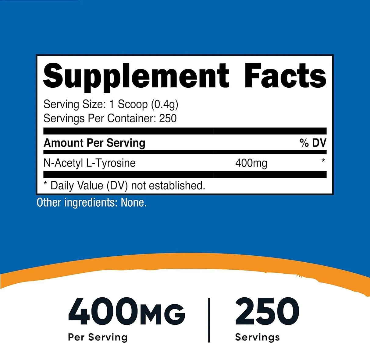 NUTRICOST - Nutricost Pure N-Acetyl L-Tyrosine 100Gr. - The Red Vitamin MX - Suplementos Alimenticios - {{ shop.shopifyCountryName }}