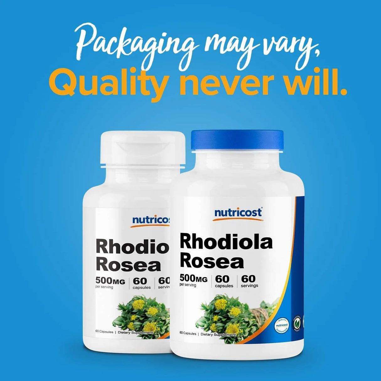 NUTRICOST - Nutricost Rhodiola Rosea 500Mg. 60 Capsulas - The Red Vitamin MX - Suplementos Alimenticios - {{ shop.shopifyCountryName }}