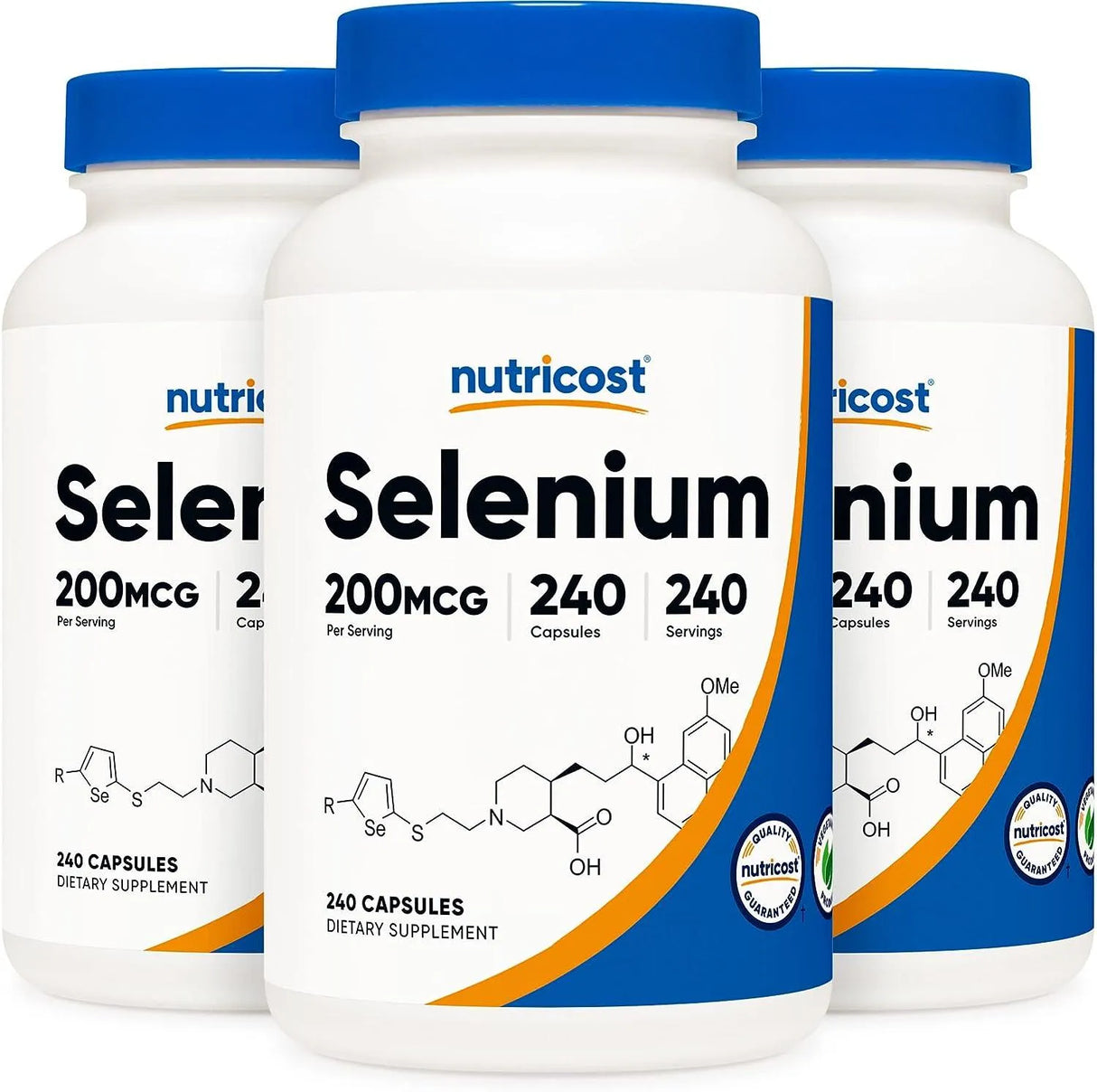 NUTRICOST - Nutricost Selenium 200mcg 720 Capsulas - The Red Vitamin MX - Suplementos Alimenticios - {{ shop.shopifyCountryName }}