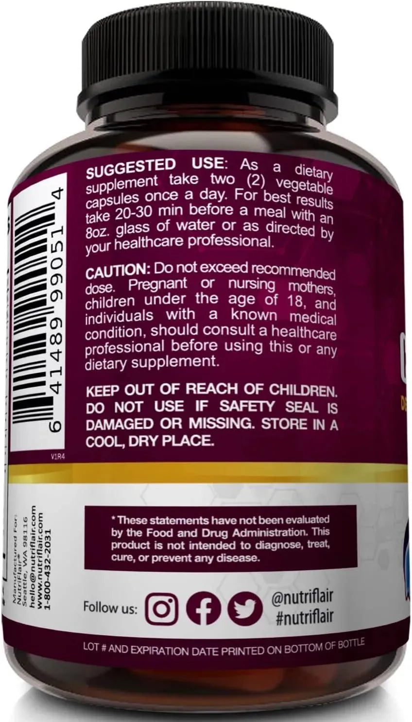 NUTRIFLAIR - NutriFlair Liver Cleanse Detox & Repair 60 Capsulas - The Red Vitamin MX - Suplementos Alimenticios - {{ shop.shopifyCountryName }}