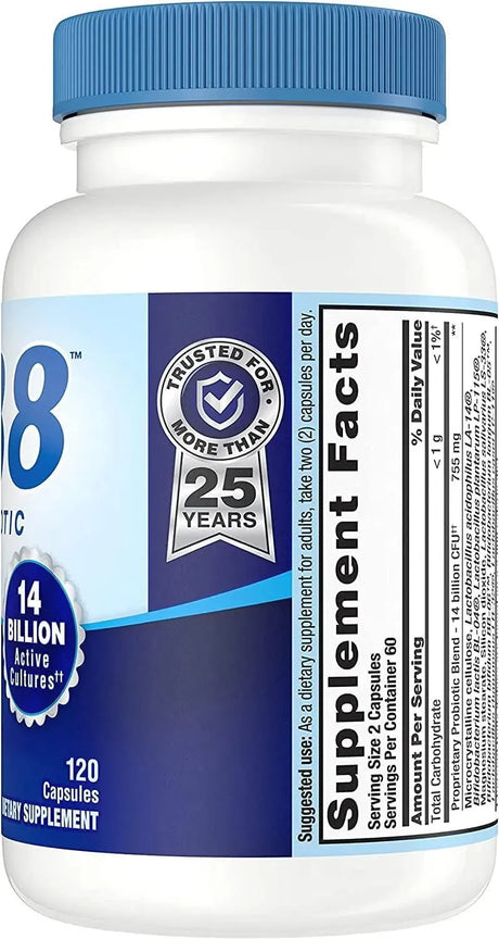 NUTRITION NOW - Nutrition Now PB 8 Pro-Biotic Acidophilus 120 Capsulas 2 Pack - The Red Vitamin MX - Suplementos Alimenticios - {{ shop.shopifyCountryName }}