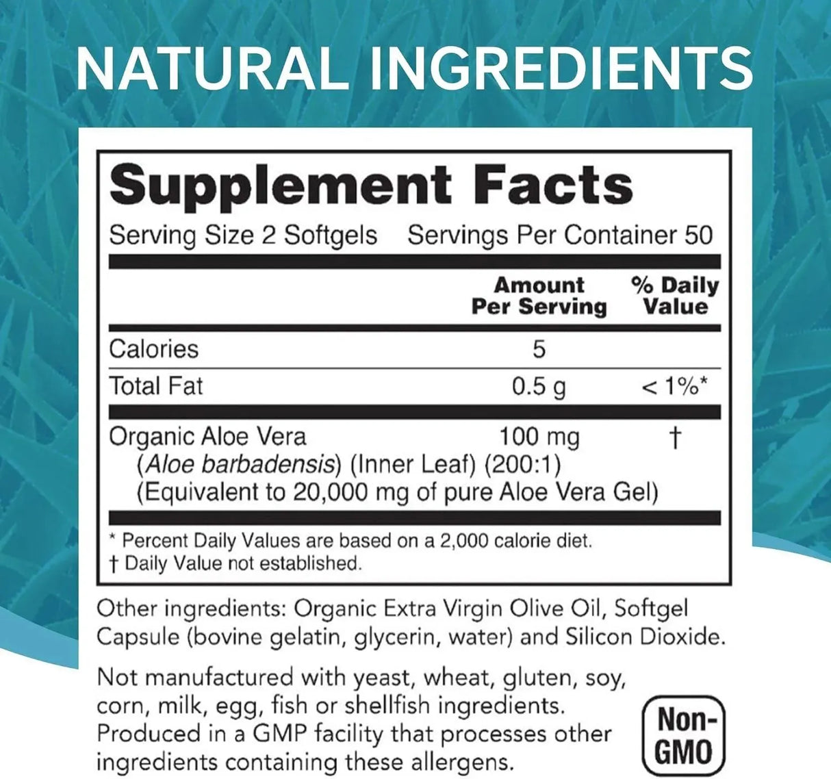 NUTRIWORTH - NutriWorth Aloe Vera 20,000Mg. 100 Capsulas Blandas - The Red Vitamin MX - Suplementos Alimenticios - {{ shop.shopifyCountryName }}