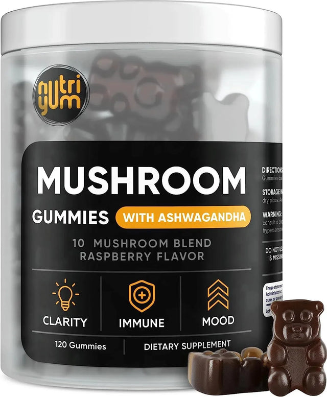 NUTRIYUM - nutriyum Mushroom Gummies 10 Blend 120 Gomitas - The Red Vitamin MX - Suplementos Alimenticios - {{ shop.shopifyCountryName }}