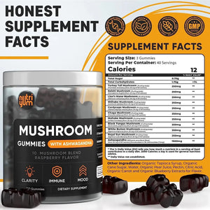 NUTRIYUM - nutriyum Mushroom Gummies 10 Blend 120 Gomitas - The Red Vitamin MX - Suplementos Alimenticios - {{ shop.shopifyCountryName }}