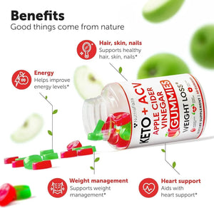 NUTTRAFAZA - NuttraFaza Keto ACV Gummies Advanced Weight Loss 60 Gomitas - The Red Vitamin MX - Suplementos Alimenticios - {{ shop.shopifyCountryName }}