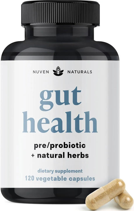 NUVEN NATURALS - Nuven Naturals All-in-One Gut Health 120 Capsulas - The Red Vitamin MX - Suplementos Alimenticios - {{ shop.shopifyCountryName }}