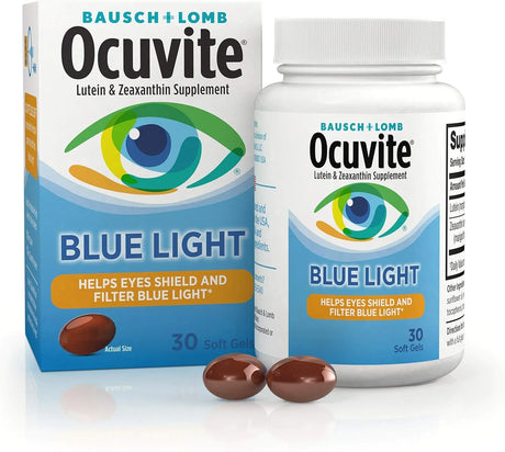 OCUVITE - Ocuvite Blue Light Lutein & Zeaxanthin 30 Capsulas Blandas - The Red Vitamin MX - Suplementos Alimenticios - {{ shop.shopifyCountryName }}