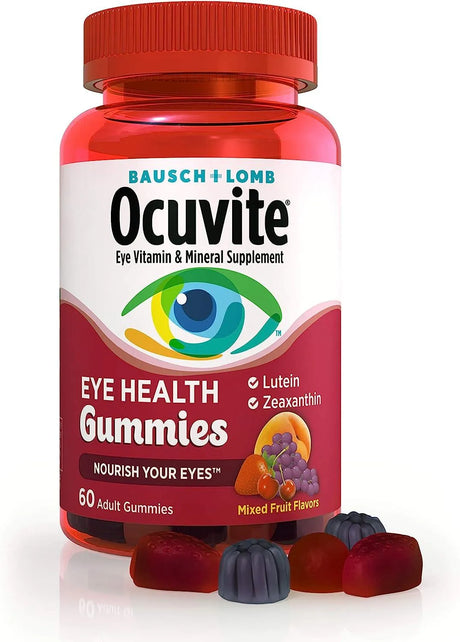 OCUVITE - Ocuvite Vitamin & Mineral Lutein & Zeaxanthin 60 Gomitas - The Red Vitamin MX - Suplementos Alimenticios - {{ shop.shopifyCountryName }}