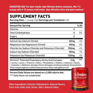 OH!MINO - Oh!mino Amino Acid Energy Blend Sugar-and-Stimulant-Free Tropical Splash 280Gr. - The Red Vitamin MX - Suplementos Alimenticios - {{ shop.shopifyCountryName }}