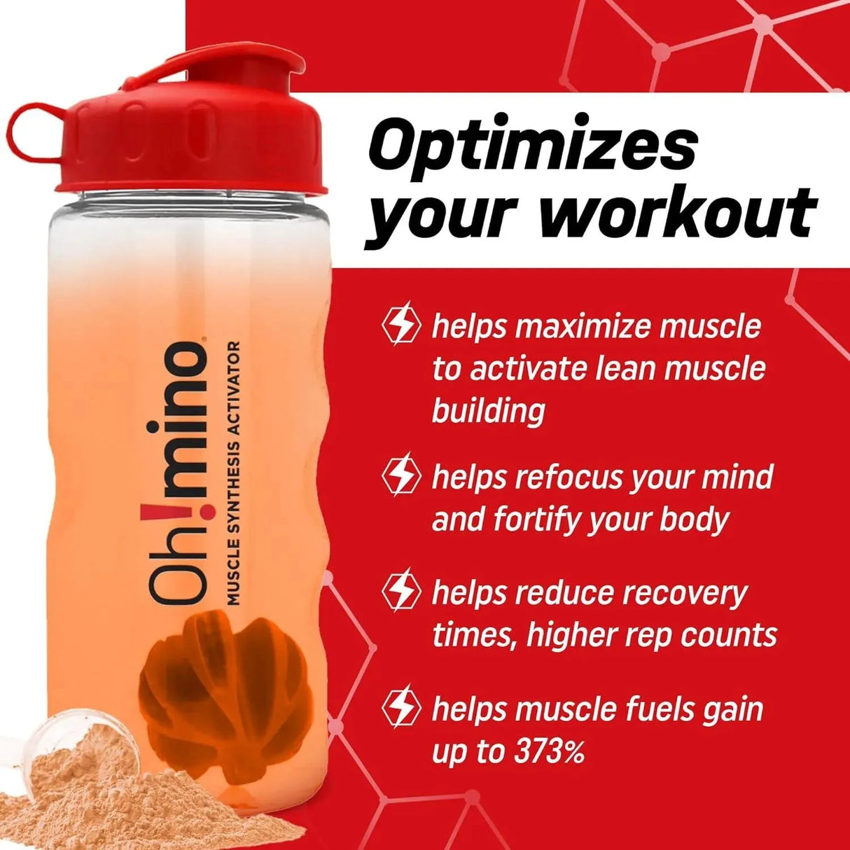 OH!MINO - Oh!mino Amino Acid Energy Blend Sugar-and-Stimulant-Free Tropical Splash 280Gr. - The Red Vitamin MX - Suplementos Alimenticios - {{ shop.shopifyCountryName }}
