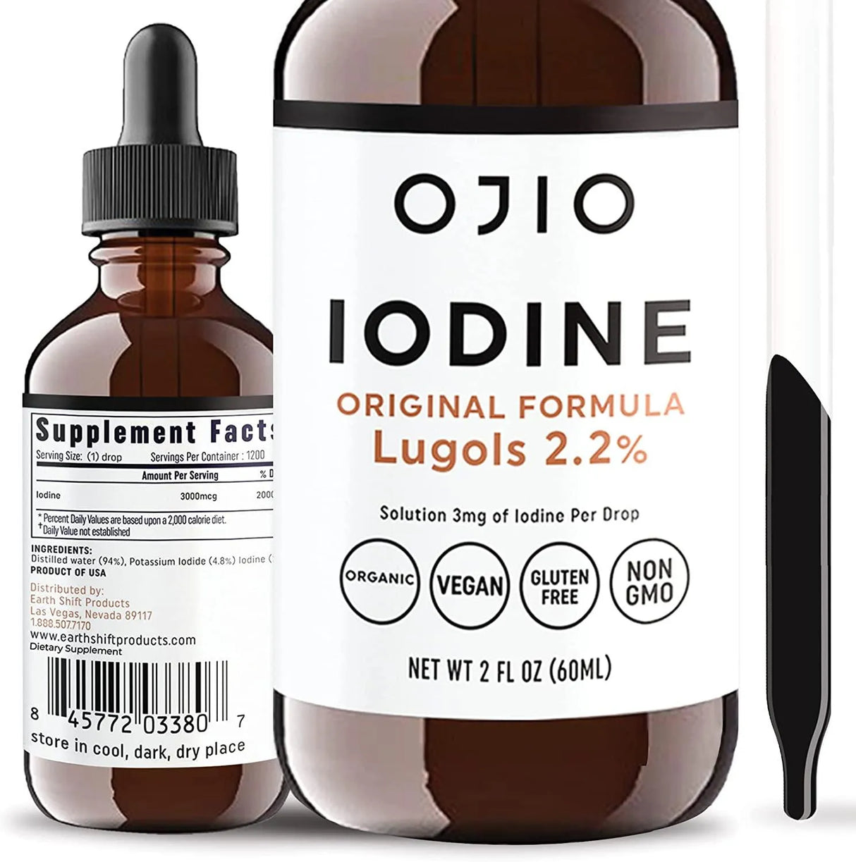 OJIO - OJIO Lugols Iodine Solution 60Ml. - The Red Vitamin MX - Suplementos Alimenticios - {{ shop.shopifyCountryName }}