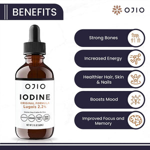 OJIO - OJIO Lugols Iodine Solution 60Ml. - The Red Vitamin MX - Suplementos Alimenticios - {{ shop.shopifyCountryName }}