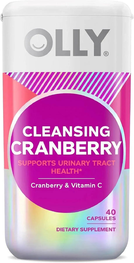 OLLY - OLLY Cleansing Cranberry 40 Capsulas - The Red Vitamin MX - Suplementos Alimenticios - {{ shop.shopifyCountryName }}