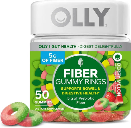 OLLY - OLLY Fiber Gummy Rings 50 Gomitas - The Red Vitamin MX - Suplementos Alimenticios - {{ shop.shopifyCountryName }}