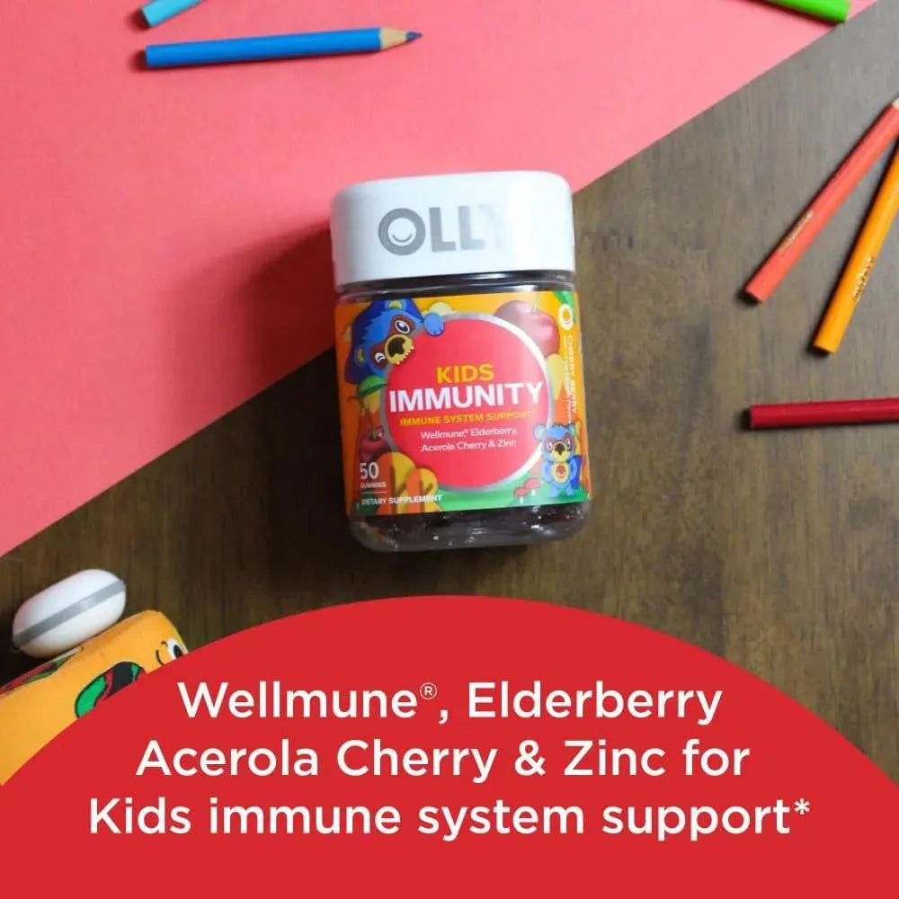 OLLY - OLLY Kids Immunity Gummy 50 Gomitas - The Red Vitamin MX - Suplementos Alimenticios - {{ shop.shopifyCountryName }}