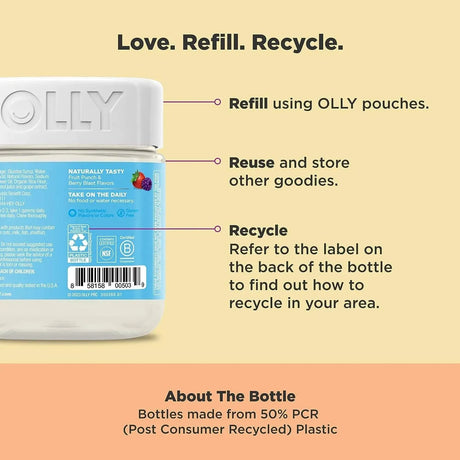 OLLY - OLLY Kids Multivitamin + Probiotic Gummy 70 Gomitas - The Red Vitamin MX - Suplementos Alimenticios - {{ shop.shopifyCountryName }}