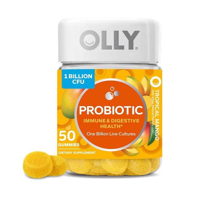 OLLY - OLLY Probiotic Gummy 50 Gomitas - The Red Vitamin MX - Suplementos Alimenticios - {{ shop.shopifyCountryName }}