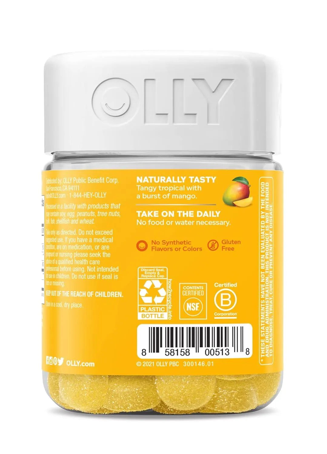 OLLY - OLLY Probiotic Gummy 50 Gomitas - The Red Vitamin MX - Suplementos Alimenticios - {{ shop.shopifyCountryName }}