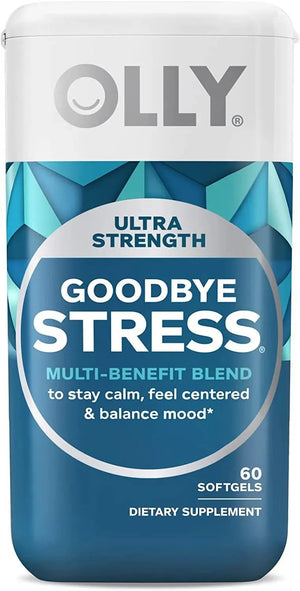 OLLY - OLLY Ultra Strength Goodbye Stress 60 Capsulas Blandas - The Red Vitamin MX - Suplementos Alimenticios - {{ shop.shopifyCountryName }}