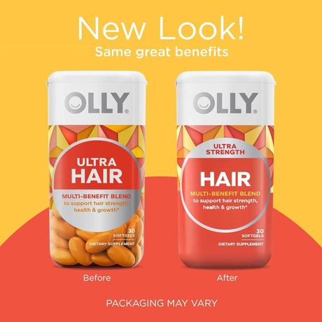 OLLY - OLLY Ultra Strength Hair 30 Capsulas Blandas - The Red Vitamin MX - Suplementos Alimenticios - {{ shop.shopifyCountryName }}