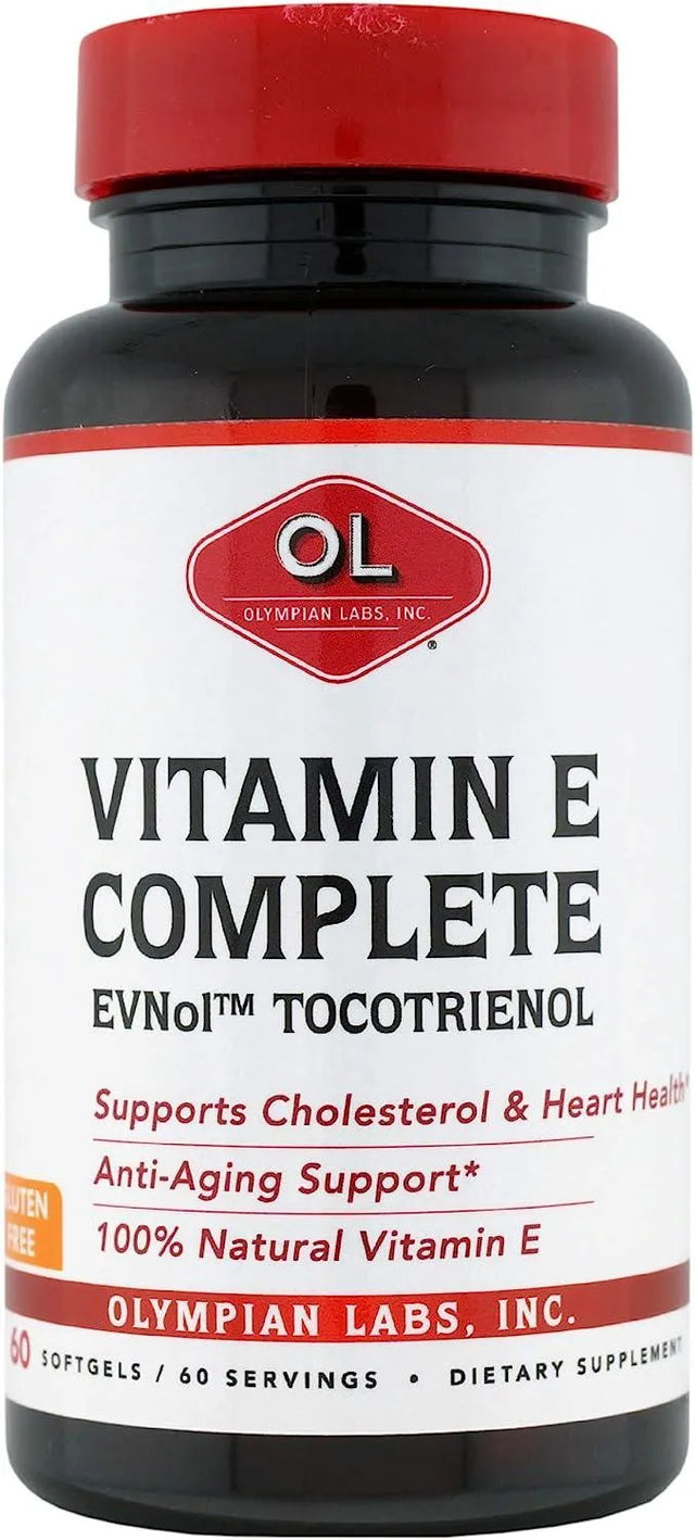 OLYMPIAN LABS - Olympian Labs Vitamin E Complete Tocomin 200IU 60 Capsulas Blandas - The Red Vitamin MX - Suplementos Alimenticios - {{ shop.shopifyCountryName }}