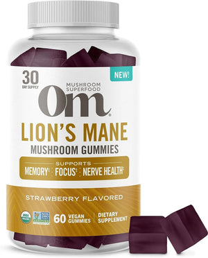 OM - Om Mushroom Superfood Lion's Mane 60 Gomitas - The Red Vitamin MX - Suplementos Alimenticios - {{ shop.shopifyCountryName }}