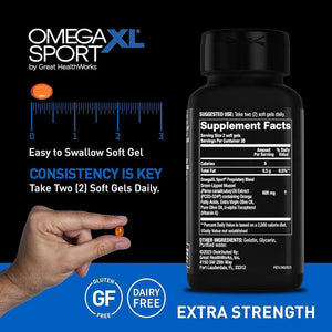 OMEGAXL - OmegaXL Sport Extra Strength Muscle Recovery 60 Capsulas Blandas - The Red Vitamin MX - Suplementos Alimenticios - {{ shop.shopifyCountryName }}