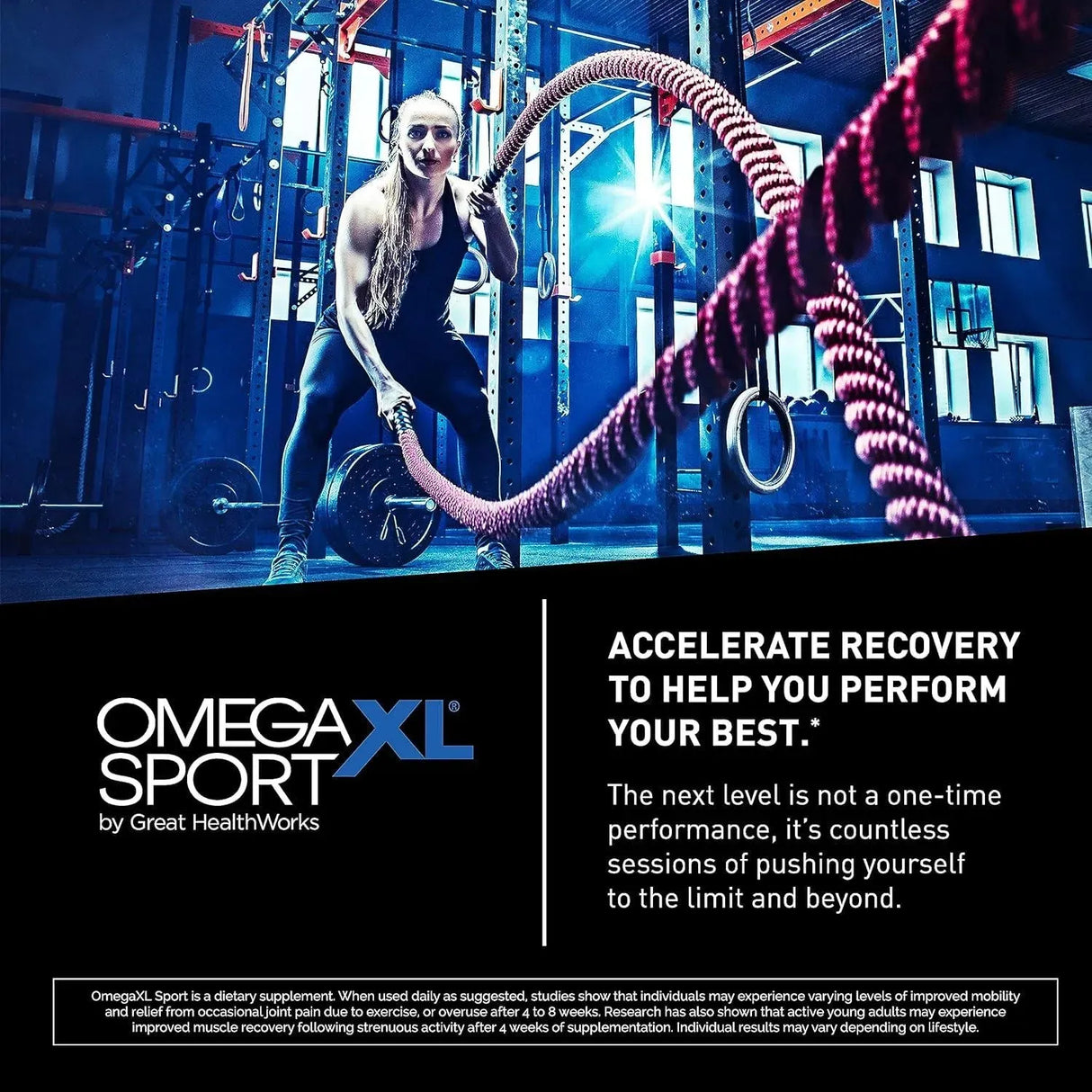 OMEGAXL - OmegaXL Sport Extra Strength Muscle Recovery 60 Capsulas Blandas - The Red Vitamin MX - Suplementos Alimenticios - {{ shop.shopifyCountryName }}