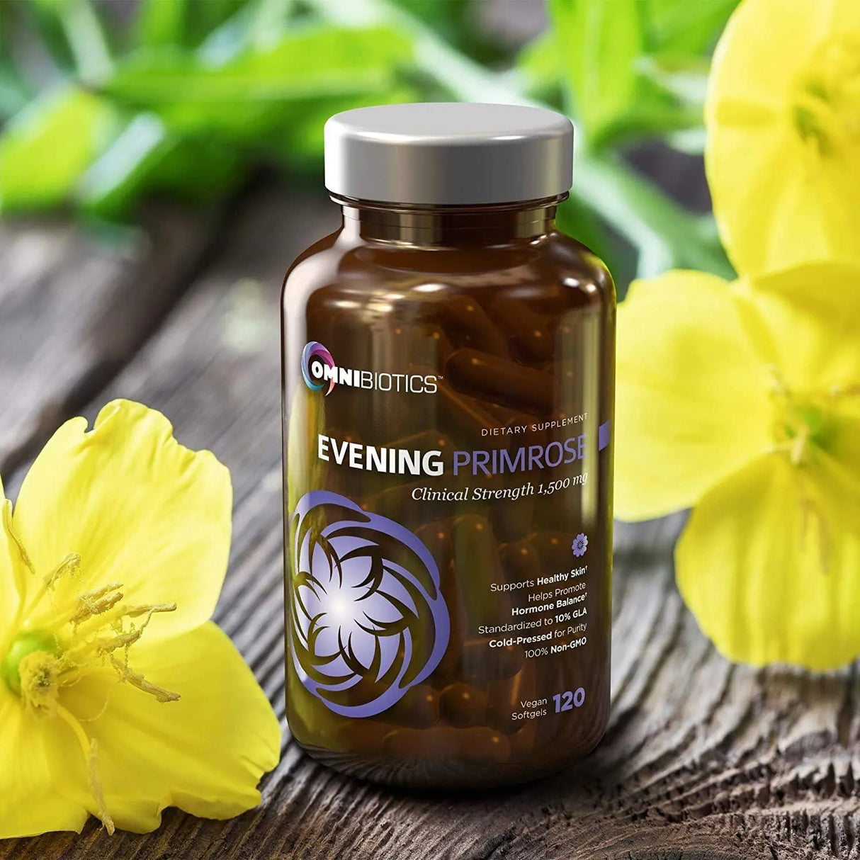 OMNIBIOTICS - OmniBiotics Organic Evening Primrose Oil 1500Mg. 120 Capsulas Blandas - The Red Vitamin MX - Suplementos Alimenticios - {{ shop.shopifyCountryName }}