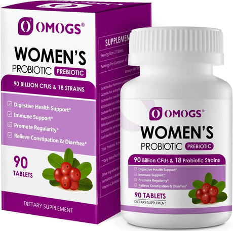 OMOGS - OMOGS Women's Probiotic 90 Tabletas - The Red Vitamin MX - Suplementos Alimenticios - {{ shop.shopifyCountryName }}