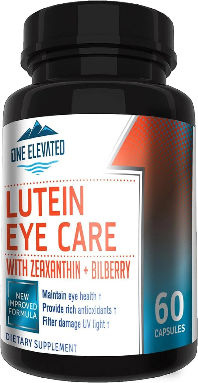 ONE ELEVATED - One Elevated Eye Care Lutein, Zeaxanthin, Bilberry 60 Capsulas - The Red Vitamin MX - Suplementos Alimenticios - {{ shop.shopifyCountryName }}