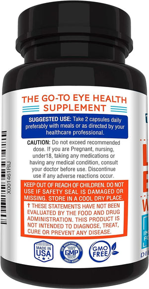 ONE ELEVATED - One Elevated Eye Care Lutein, Zeaxanthin, Bilberry 60 Capsulas - The Red Vitamin MX - Suplementos Alimenticios - {{ shop.shopifyCountryName }}