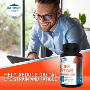 ONE ELEVATED - One Elevated Eye Care Lutein, Zeaxanthin, Bilberry 60 Capsulas - The Red Vitamin MX - Suplementos Alimenticios - {{ shop.shopifyCountryName }}