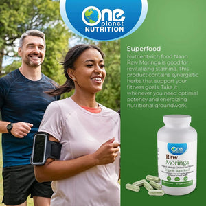 ONE PLANET NUTRITION - One Planet Nutrition Organic Moringa 500Mg. 120 Capsulas - The Red Vitamin MX - Suplementos Alimenticios - {{ shop.shopifyCountryName }}