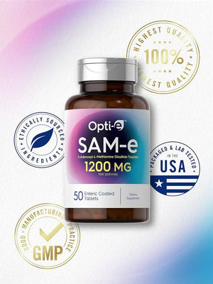 OPTI-E - Opti-e SAM-e 1200Mg. 50 Tabletas - The Red Vitamin MX - Suplementos Alimenticios - {{ shop.shopifyCountryName }}