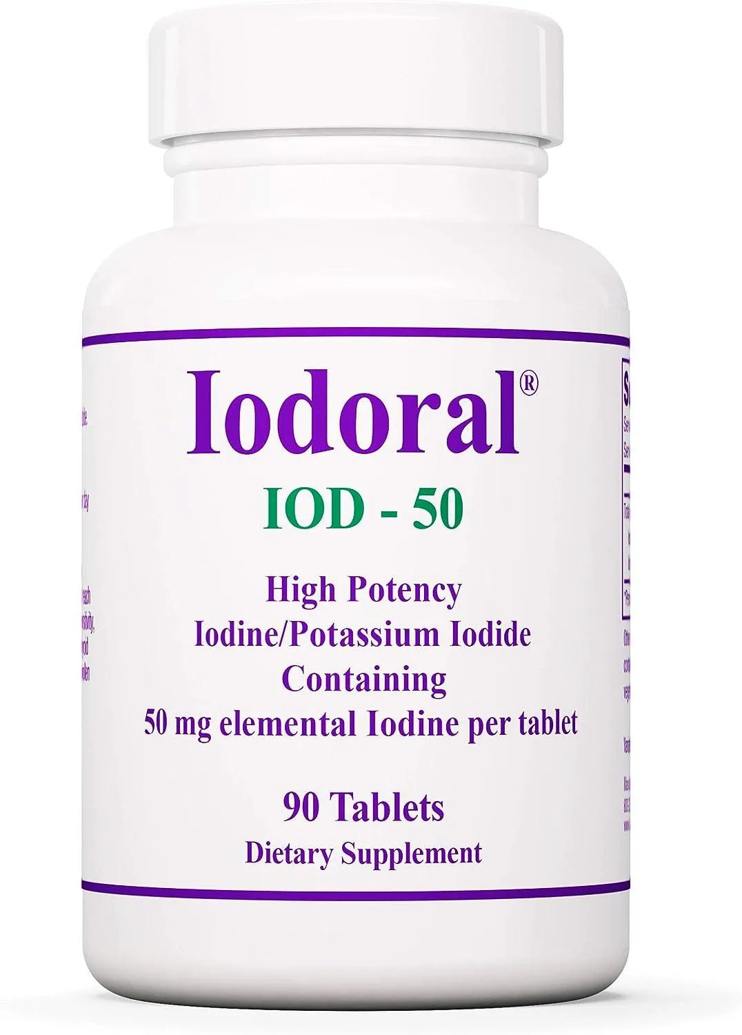 OPTIMOX - Optimox Iodoral 50Mg. Original High Potency Solution Iodine 90 Tabletas - The Red Vitamin MX - Suplementos Alimenticios - {{ shop.shopifyCountryName }}