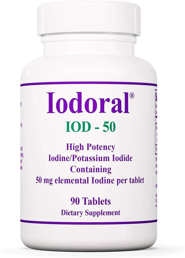 OPTIMOX - Optimox Iodoral 50Mg. Original High Potency Solution Iodine 90 Tabletas - The Red Vitamin MX - Suplementos Alimenticios - {{ shop.shopifyCountryName }}