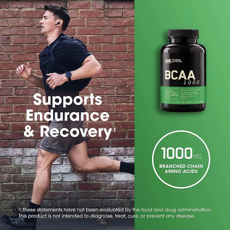 OPTIMUM NUTRITION - Optimum Nutrition Instantized BCAA 1000Mg. 60 Capsulas - The Red Vitamin MX - Suplementos Alimenticios - {{ shop.shopifyCountryName }}