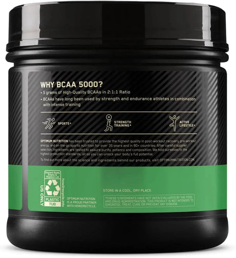 OPTIMUM NUTRITION - Optimum Nutrition Instantized BCAA Powder 60 Servicios 345Gr. - The Red Vitamin MX - Suplementos Alimenticios - {{ shop.shopifyCountryName }}