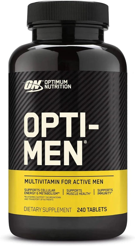 OPTIMUM NUTRITION - Optimum Nutrition Opti-Men 240 Tabletas - The Red Vitamin MX - Suplementos Alimenticios - {{ shop.shopifyCountryName }}