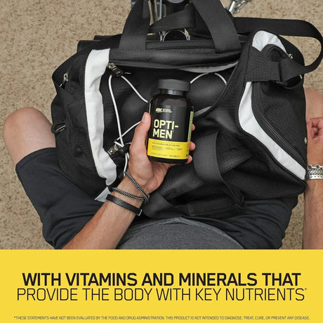 OPTIMUM NUTRITION - Optimum Nutrition Opti-Men 240 Tabletas - The Red Vitamin MX - Suplementos Alimenticios - {{ shop.shopifyCountryName }}