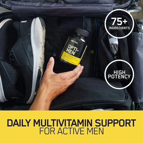 OPTIMUM NUTRITION - Optimum Nutrition Opti-Men 90 Tabletas - The Red Vitamin MX - Suplementos Alimenticios - {{ shop.shopifyCountryName }}