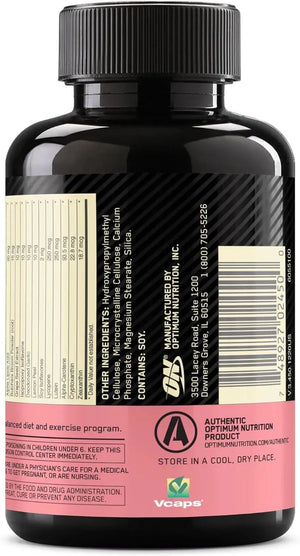 OPTIMUM NUTRITION - Optimum Nutrition Opti-Women Multivitamin 60 Capsulas - The Red Vitamin MX - Suplementos Alimenticios - {{ shop.shopifyCountryName }}