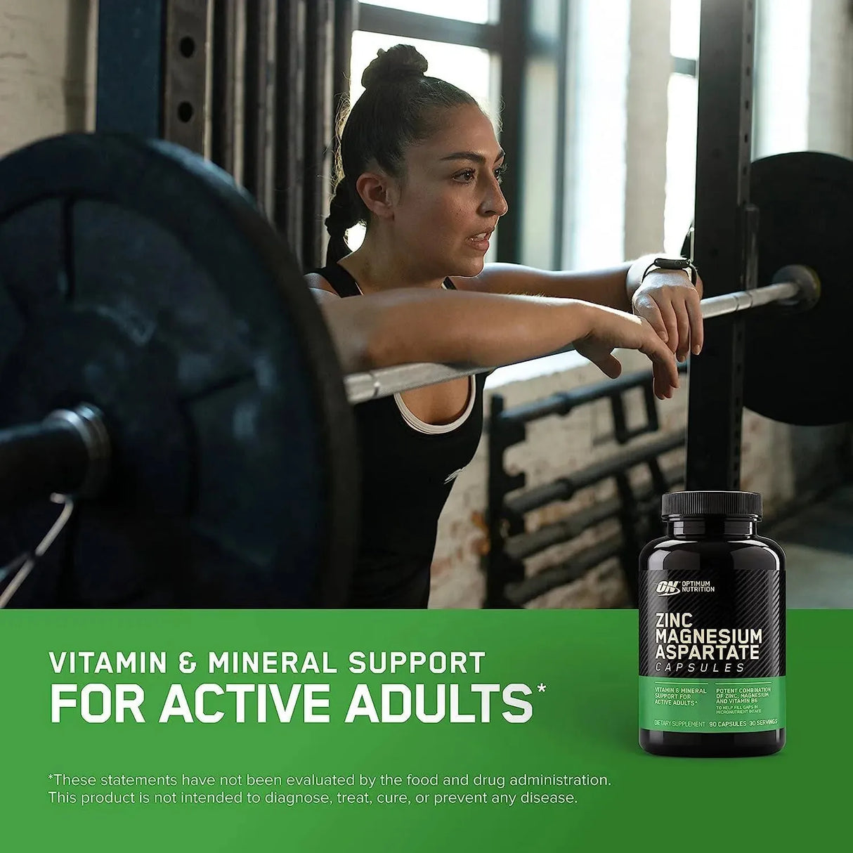 OPTIMUM NUTRITION - Optimum Nutrition Zinc Magnesium Aspartate 180 Capsulas - The Red Vitamin MX - Suplementos Alimenticios - {{ shop.shopifyCountryName }}