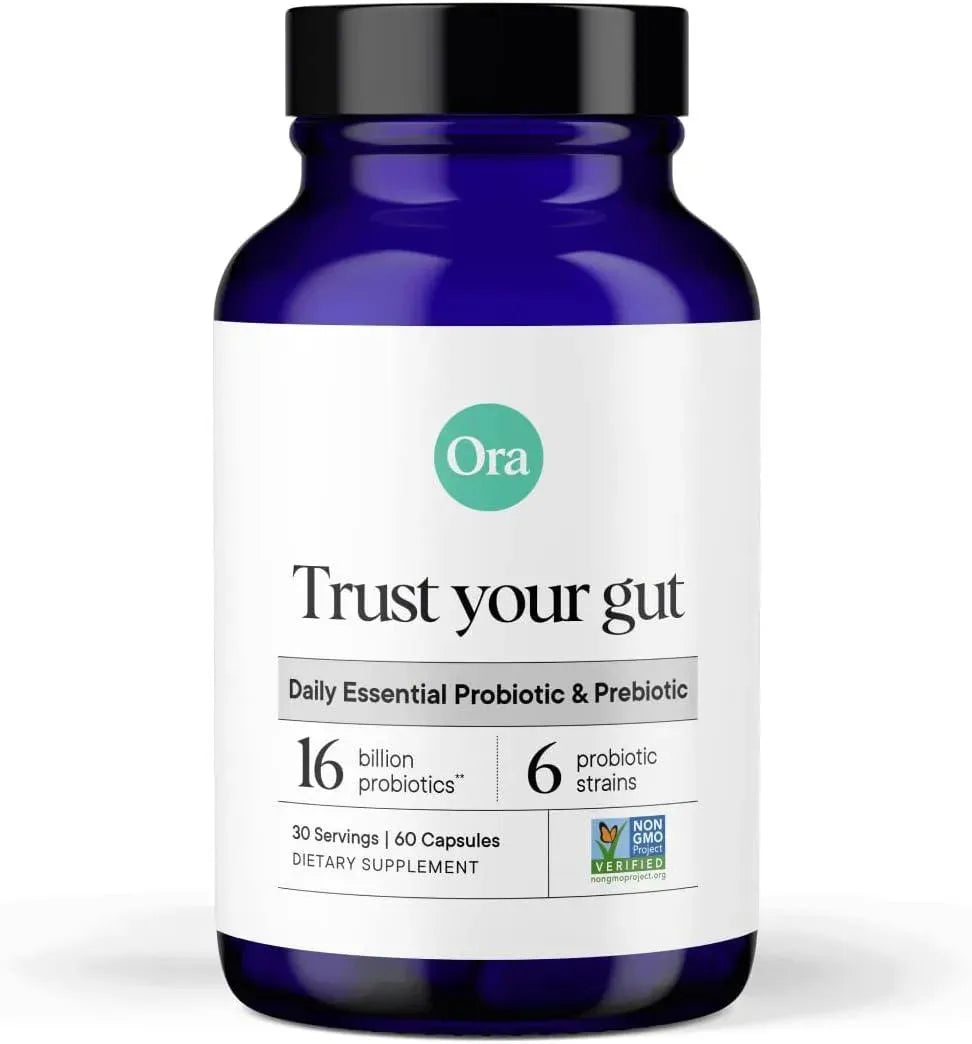 ORA ORGANIC - Ora Organic Probiotics with Prebiotics 16 Billion CFU 60 Capsulas - The Red Vitamin MX - Suplementos Alimenticios - {{ shop.shopifyCountryName }}