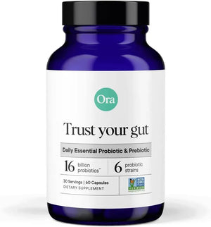 ORA ORGANIC - Ora Organic Probiotics with Prebiotics 16 Billion CFU 60 Capsulas - The Red Vitamin MX - Suplementos Alimenticios - {{ shop.shopifyCountryName }}