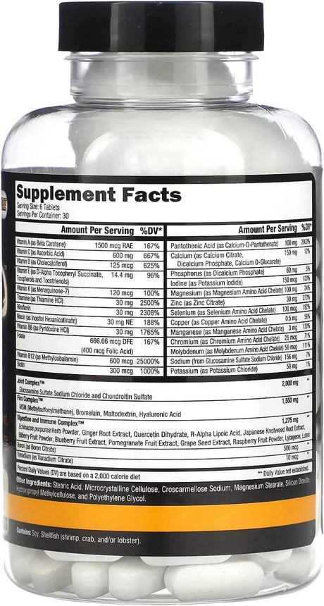 ORANGE TRIAD - Orange Triad Daily Multivitamin for Men and Women 180 Tabletas - The Red Vitamin MX - Suplementos Alimenticios - {{ shop.shopifyCountryName }}